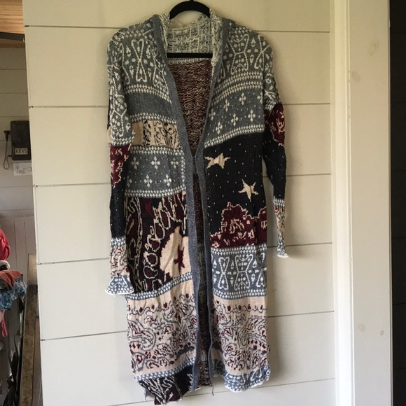 Free People Maxi Cardigan